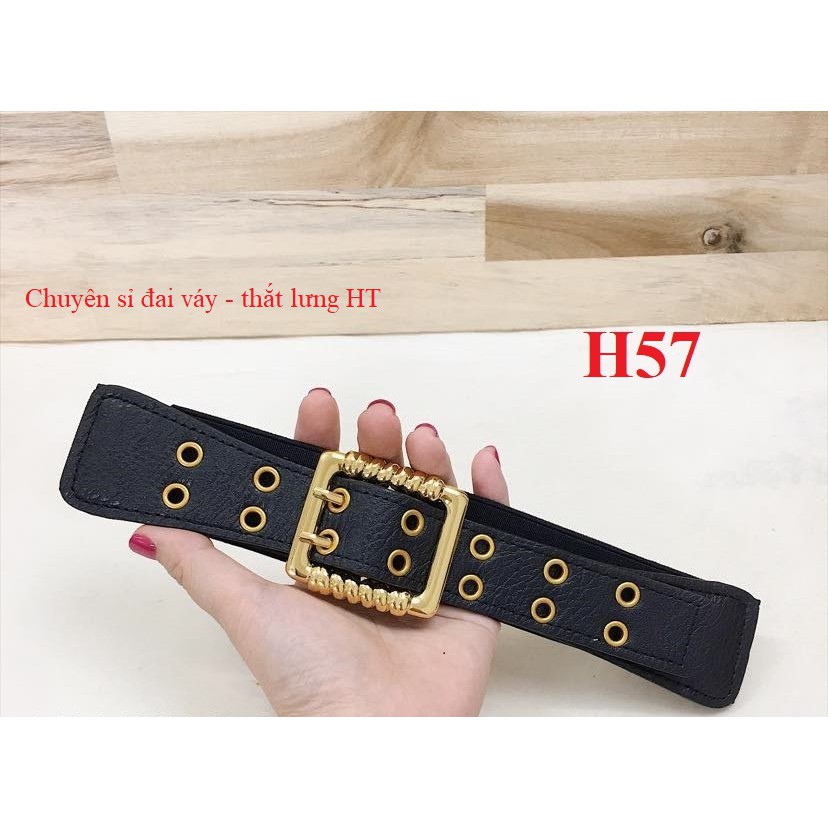 Đai váy belt xoắn H57
