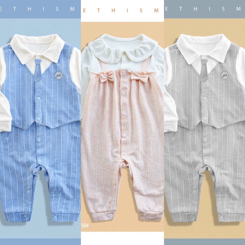 [Goodmama]Body công tử và tiểu thư cho bé. (3-6m đến 12-18m)