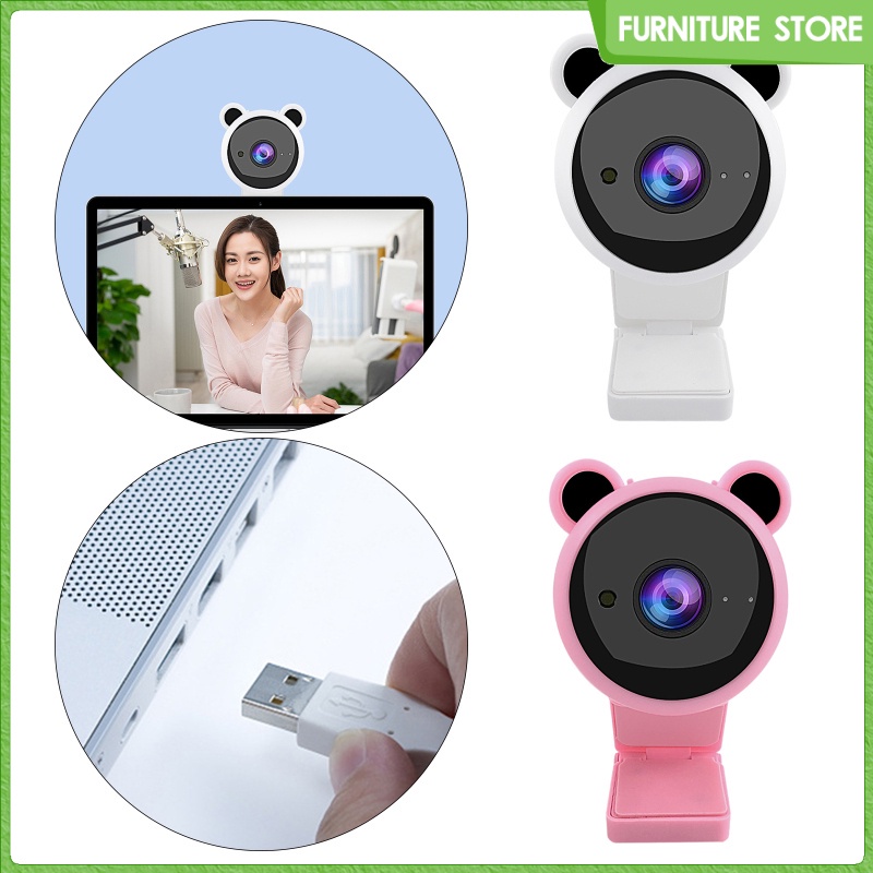 Webcam Hd 30fps Tích Hợp Micro Giảm Tiếng Ồn Tiện Dụng Cho Máy Tính / Laptop | BigBuy360 - bigbuy360.vn
