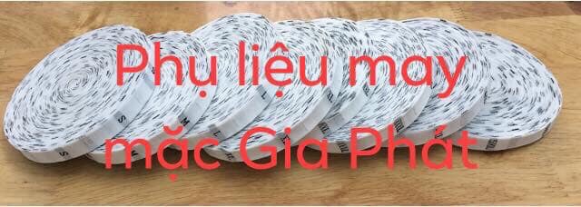 1000 NHÃN DỆT SIZE MÀU ĐEN, TRẮNG