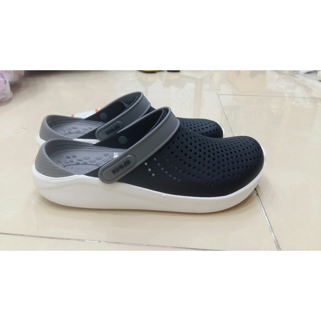 Sục Cross Literide màu đen cho nam nữ - Màu đen đế trắng (CR416) | BigBuy360 - bigbuy360.vn