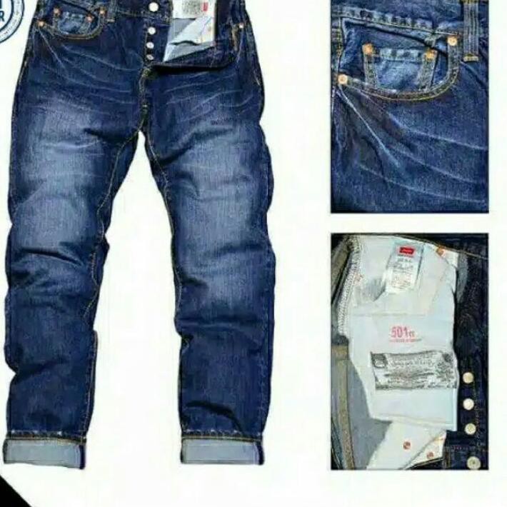 Quần Jean Dài Chính Hãng Levis 501-promo Cho Nam