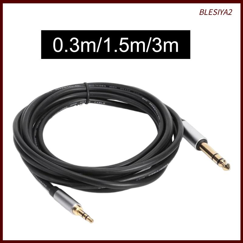 Cáp Âm Thanh 3.5mm Sang 6.35mm 1 / 8 &quot;ĐầU CắM Sang ĐầU CắM 1 / 4&quot; Cho ThiếT Bị Gia ĐìNh 0.