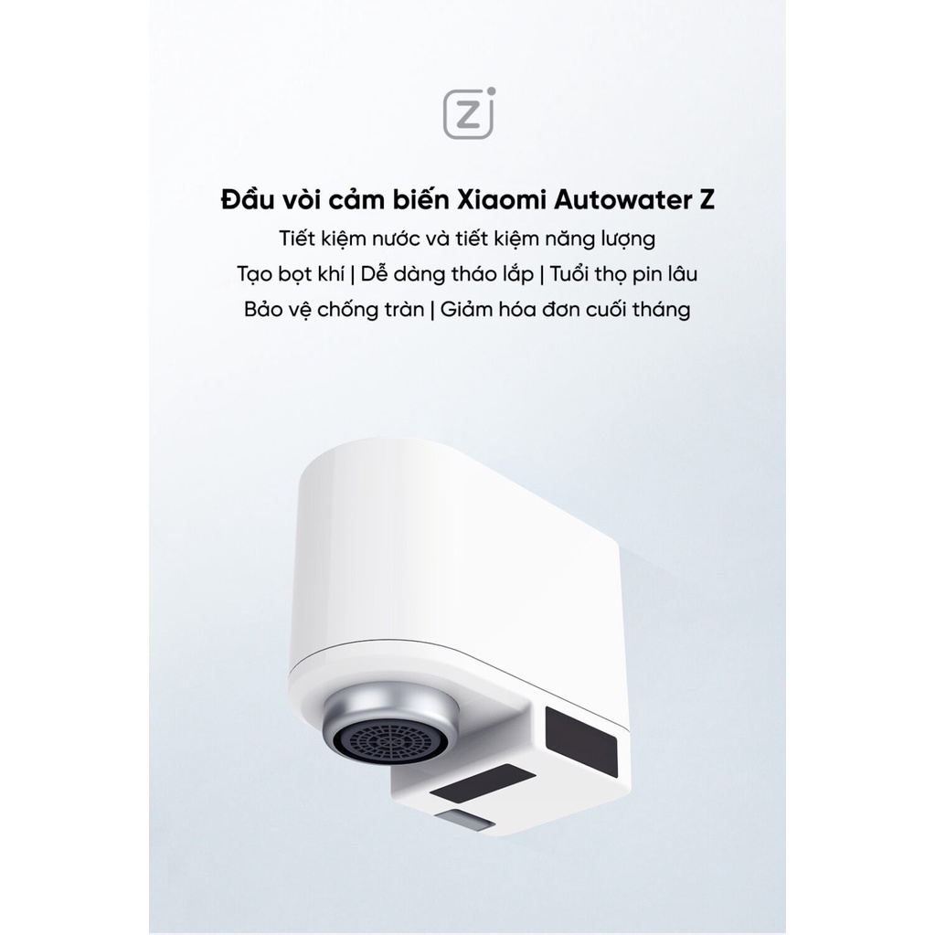Đầu vòi nước cảm biến xả tự động Xiaomi Autowater Z