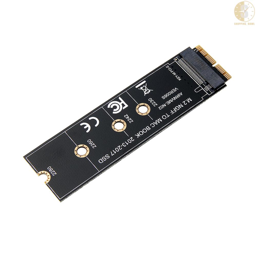 Thẻ Chuyển Đổi M.2 Nvme Ssd Cho Macbook Air Pro 2013 2014 2015 2016 2017