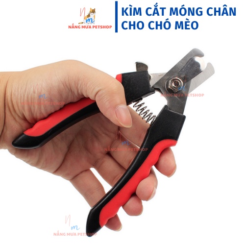 Kìm cắt móng chó mèo - Bộ kìm bấm móng kèm dũa cho chó mèo