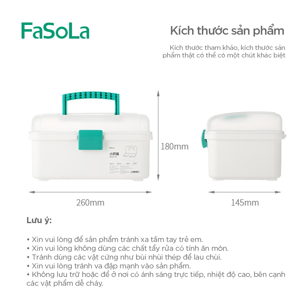 Hộp thuốc y tế gia đình FASOLA FSLRY-316