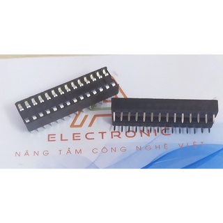 Đế cắm ic DIP-28 chân dẹt