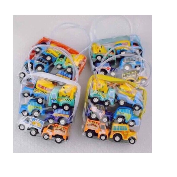 FREESHIP ĐƠN 99K_Túi 6 ô tô chạy đà