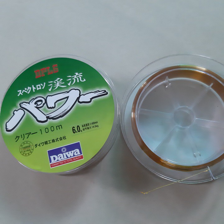 Câu cá - dây câu cá -cước câu cá DAIWA 7 màu làm trục ,thẻo thích hợp nhiều hình thức câu