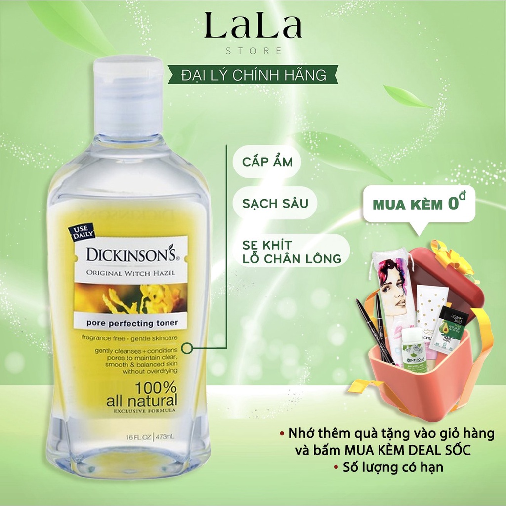 Nước Cân Bằng Da Dickinson's Original Toner 473ml