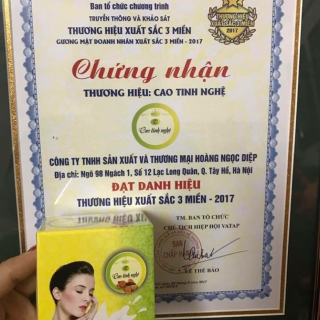 Cao nghệ hoàng ngọc diệp