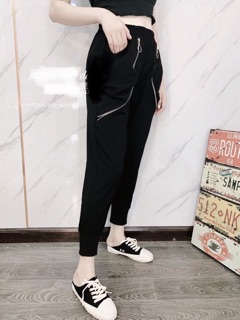 Quần jogger khoá túi hai bên A02