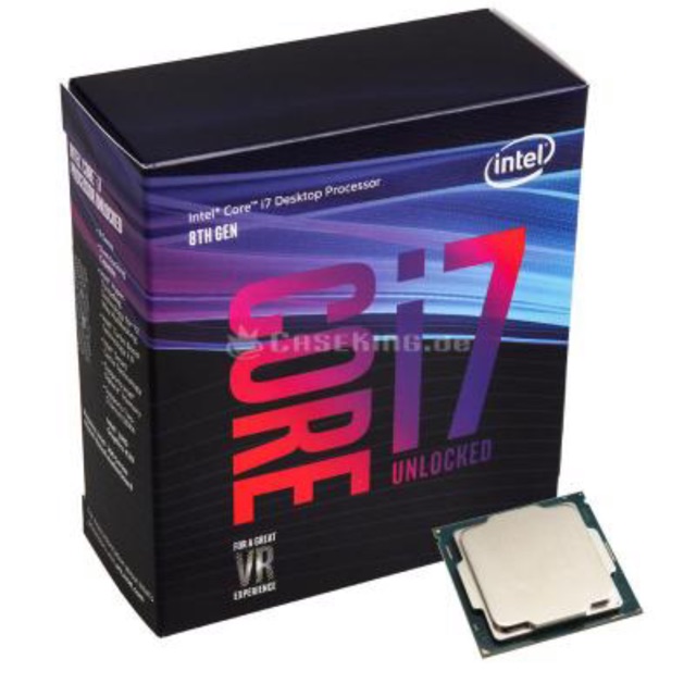 CPU Intel Core i7 8700K hàng xách tay - mới nguyên seal