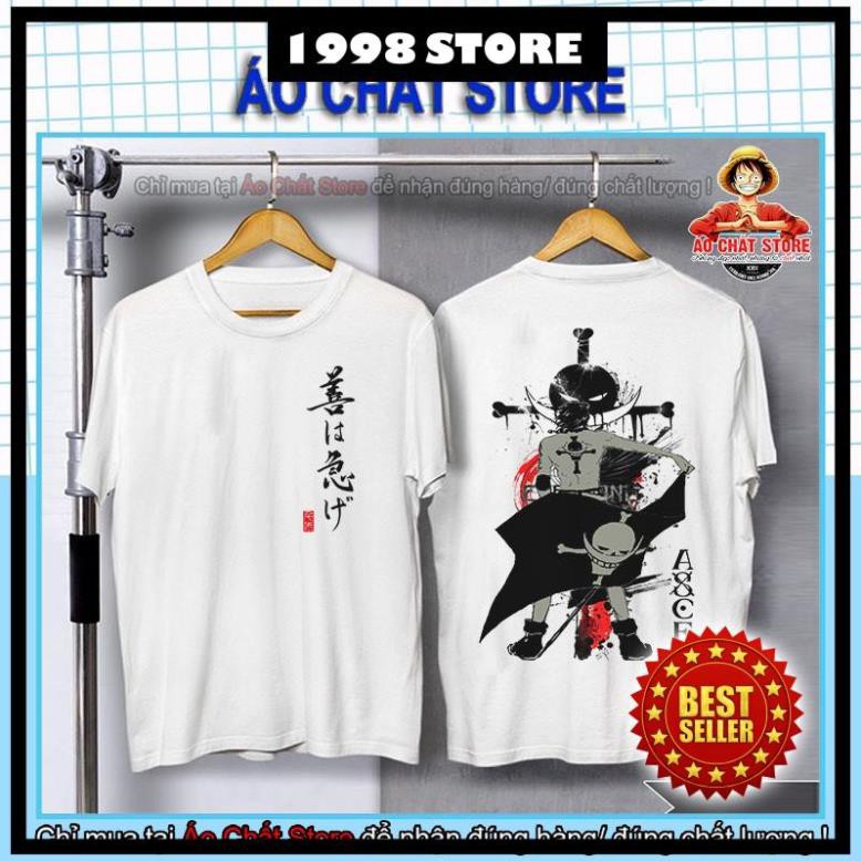Áo Thun ACE HỎA QUYỀN Cực Chất | Áo One Piece ACE Đảo Hải Tặc | LUFFY | Zoro Siêu Đẹp OP11