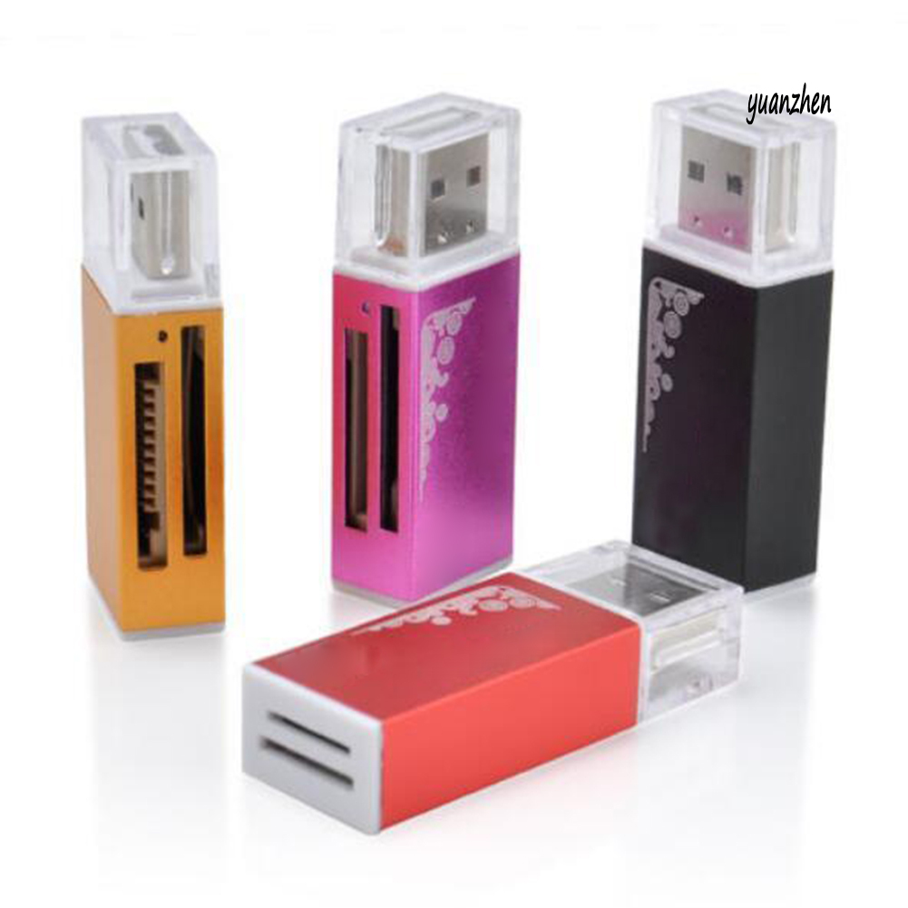 Đầu Đọc Thẻ Nhớ Usb 2.0 Ms Pro Duo Sdhc Tf / M2 / Mmc All In 1 Micro Sd | BigBuy360 - bigbuy360.vn