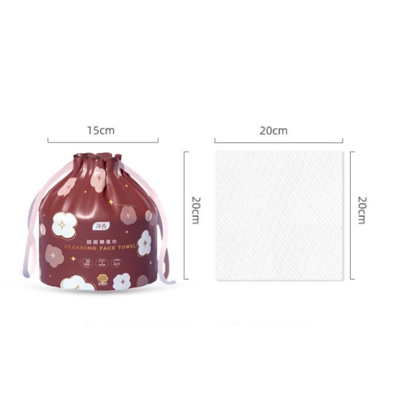 Khăn Rửa Mặt 100% Cotton Mềm Mại Dùng 1 Lần