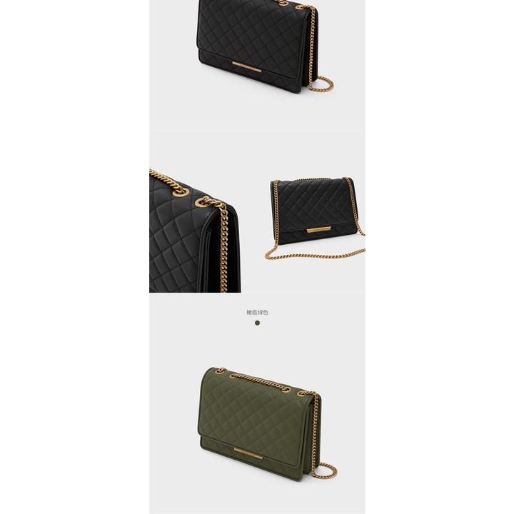 Charles and KEITH CK2-20680966- 2 Túi Kẹp Nách Một Vai Cho Nữ