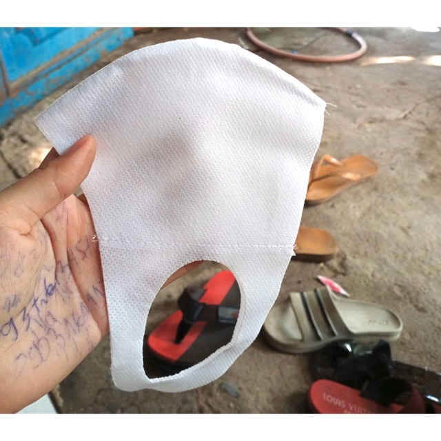 Combo 10 khẩu trang vải không thấm nước dày đẹp