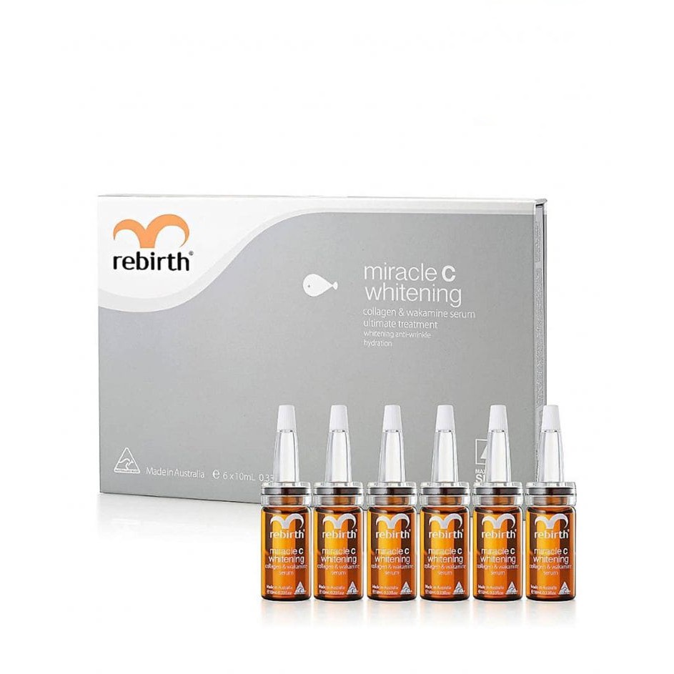 Serum dưỡng trắng da Rebirth Miracle C Whitening-10mlx6 ống