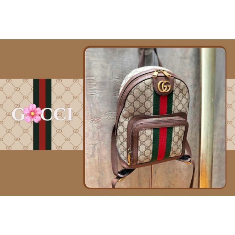 HÀNG LOẠI ĐẸP Ophidia GG small backpack