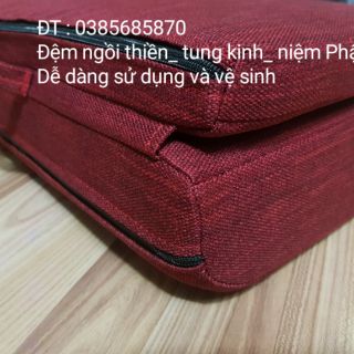 Nệm ngồi thiền_ tụng kinh_ niệm Phật