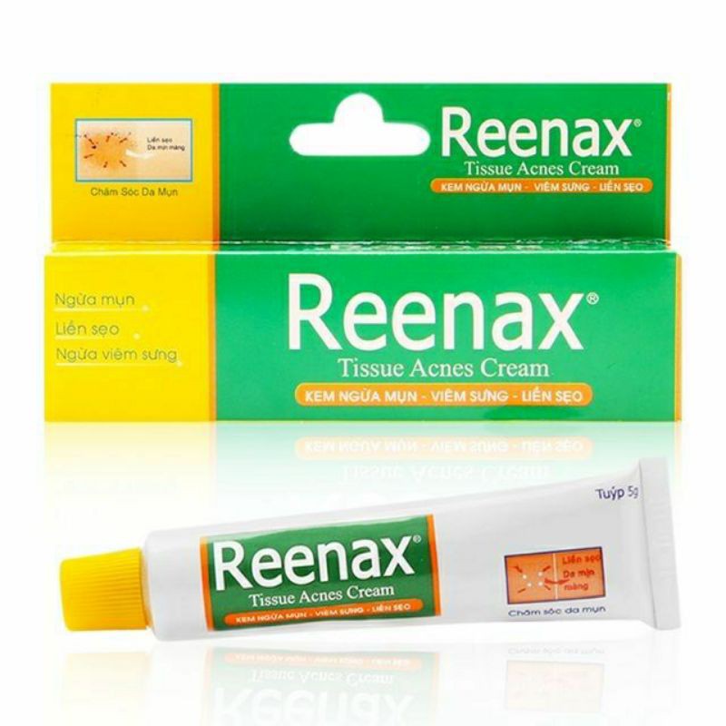 Reenax kem ngừa mụn- seo-xóa thâm