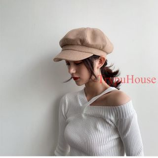 Mũ baker boy, new boy Hàn Quốc dạ trơn (ảnh thật)