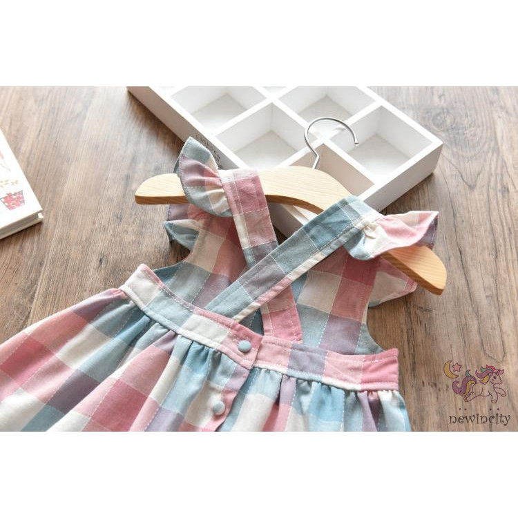 Đầm Công Chúa Không Tay Cho Bé Gái