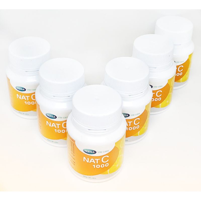 Nat C 1000mg Mega - Tăng sức đề kháng