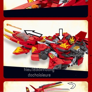 LEGO NINJAGO 71704 Máy bay tiêm kích của Kai
