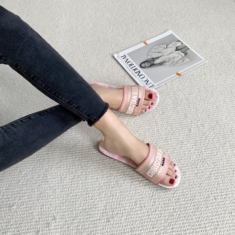 Sorami.Shoes | Dép nữ quai ngang họa tiết, dép lê nữ kiểu dáng thời trang sanh chảnh