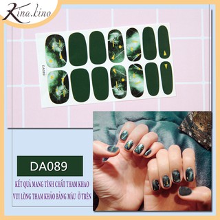 Nhãn dán móng set 14 miếng mới nhất 2020 - KinaKino