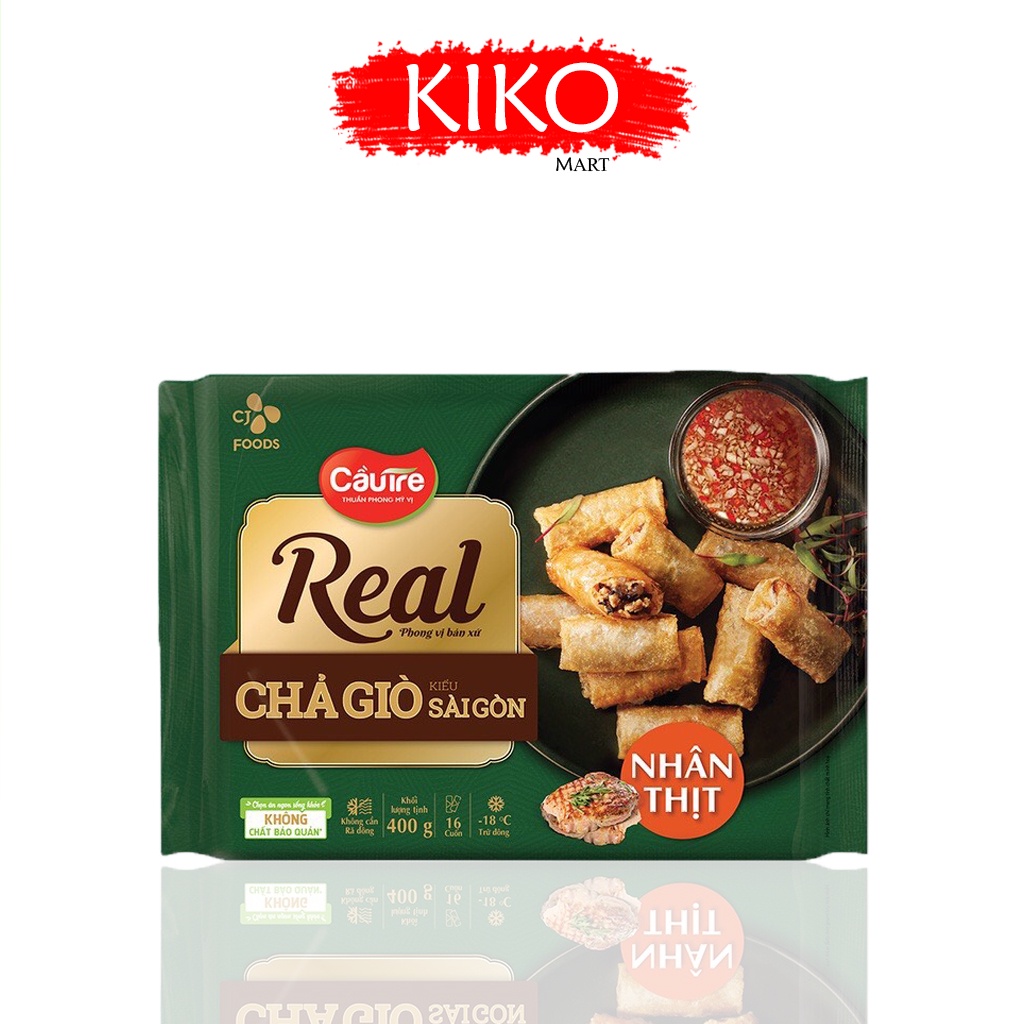 Chả Giò Real Thịt Cầu Tre gói 400g