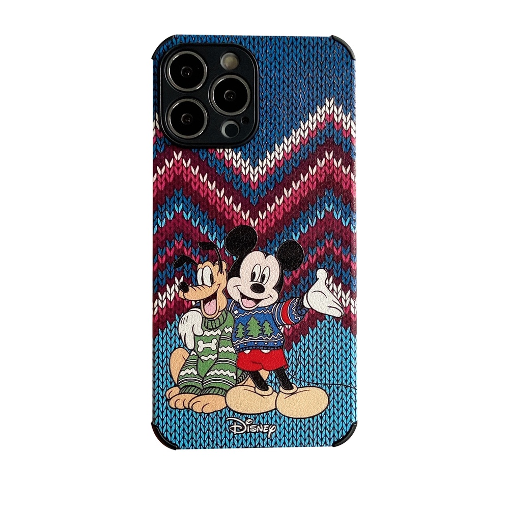 Ốp Điện Thoại Mềm Chống Rơi Hình Mickey Cho iPhone 11 12 13 Pro Max iPhone XR Xs Max 7 8 Plus