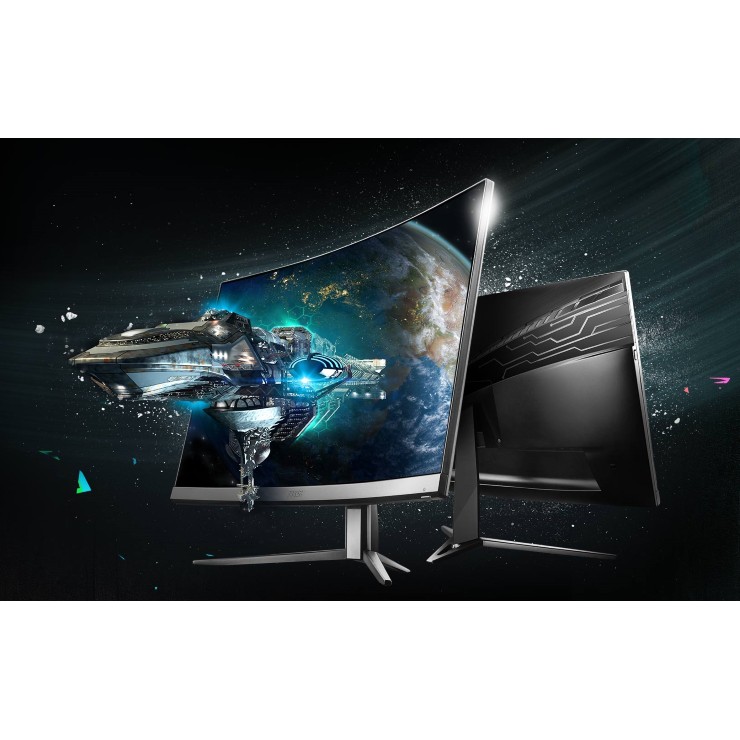 Màn hình máy tính LCD 27inch cong tràn viền MSI Optix MAG271C chuẩn FullHD 1080p 144Hz (Đen)