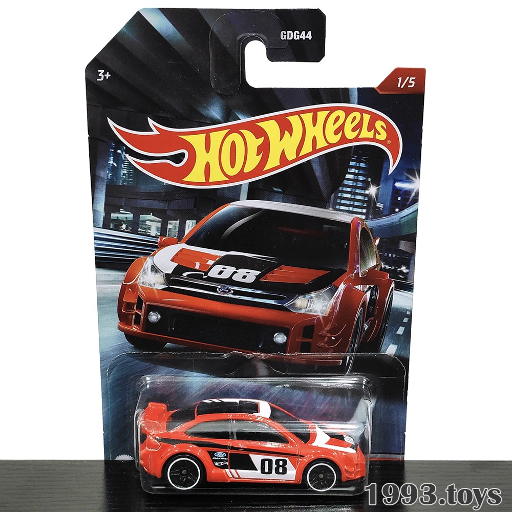 Xe mô hình 1:64 Hot Wheels Cult Racers Series 2021 - 08 Ford Focus GRP18