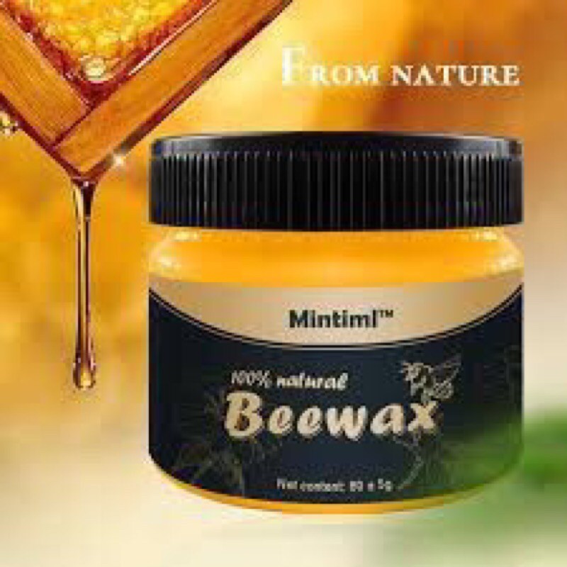 Sáp Ong BeeWax Đánh Bóng Đồ Gỗ,Sáp Ong Tự Nhiên Làm Bóng Bàn Ghế