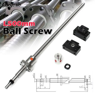 Bộ trục vít me và vít me bi 500mm SFU1605 giảm ma sát
