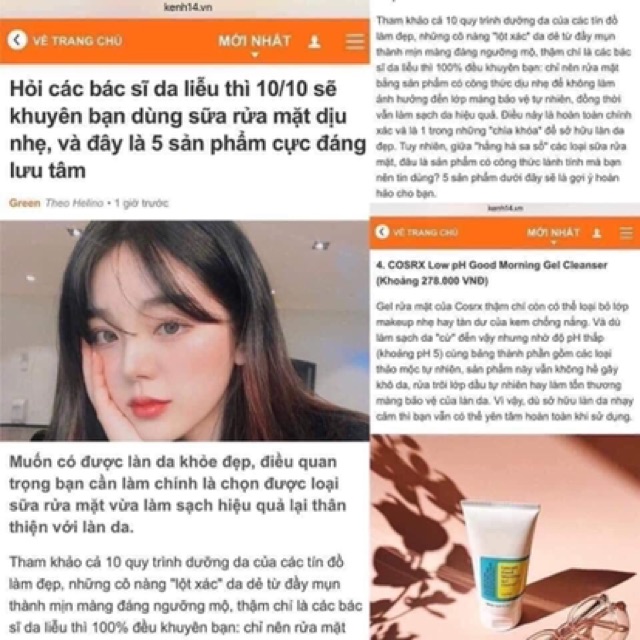 SỮA RỬA MẶT COSRX LOW PH GOOD MORNING GEL CLEANSER | BigBuy360 - bigbuy360.vn