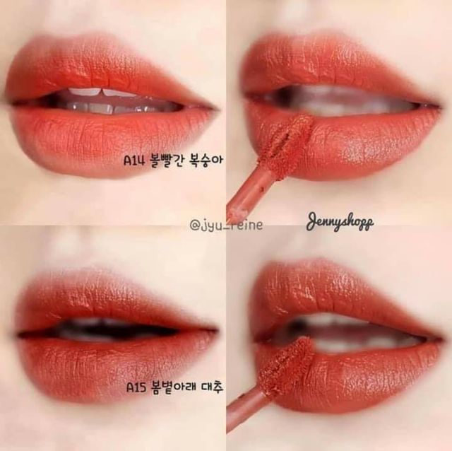 💃BlackRouge Ver 3 A15 đỏ nâu pha cam