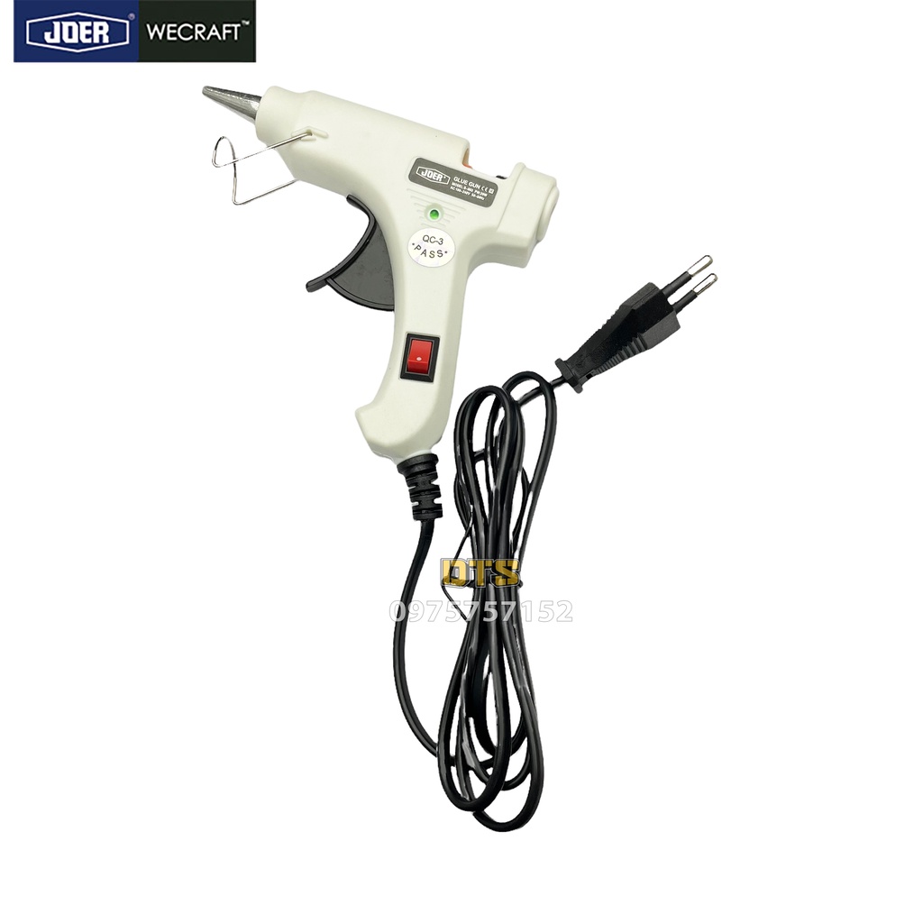 Dụng cụ bắn keo nến silicon JOER S-603 20W, súng máy bắn keo nến cầm tay nhỏ gọn, độ bền cao, súng bắn keo mini