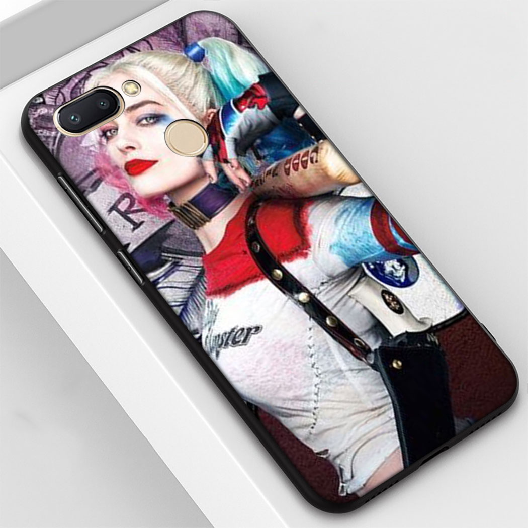 Ốp Lưng Silicone Cho Aev19 Harley Quinn And Joker Xiaomi Mi 9 10t Lite 10t Pro 10 Ultra Poco X3 Nfc F2 Pro