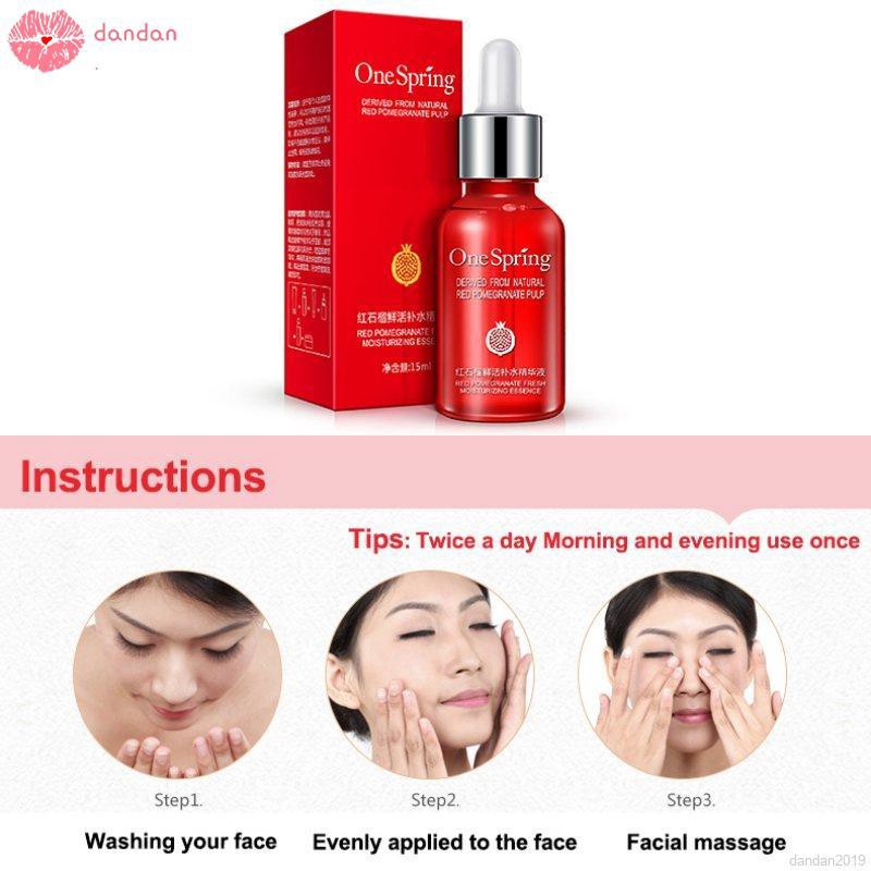 [Hàng mới về] Huyết thanh dạng lỏng chiết xuất 100% từ trái lựu dưỡng ẩm tiện dụng | BigBuy360 - bigbuy360.vn