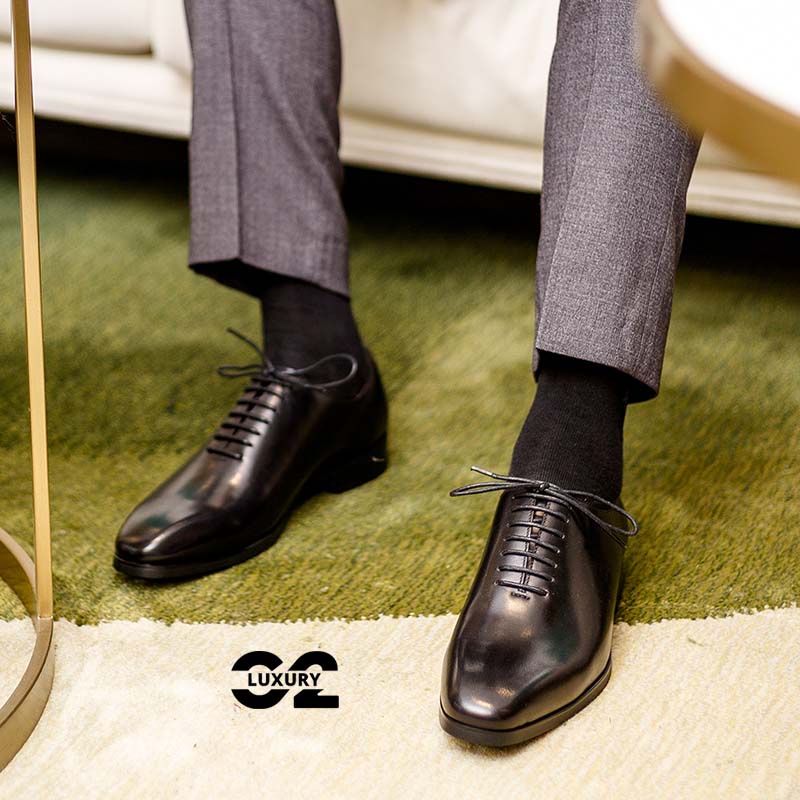 Giày da nam Luxury dáng Oxford BL817-6-D phong cách công sở chất da cao cấp nhiều size