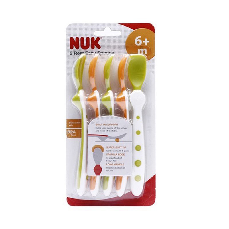 Bộ 5 thìa mềm NUK V556