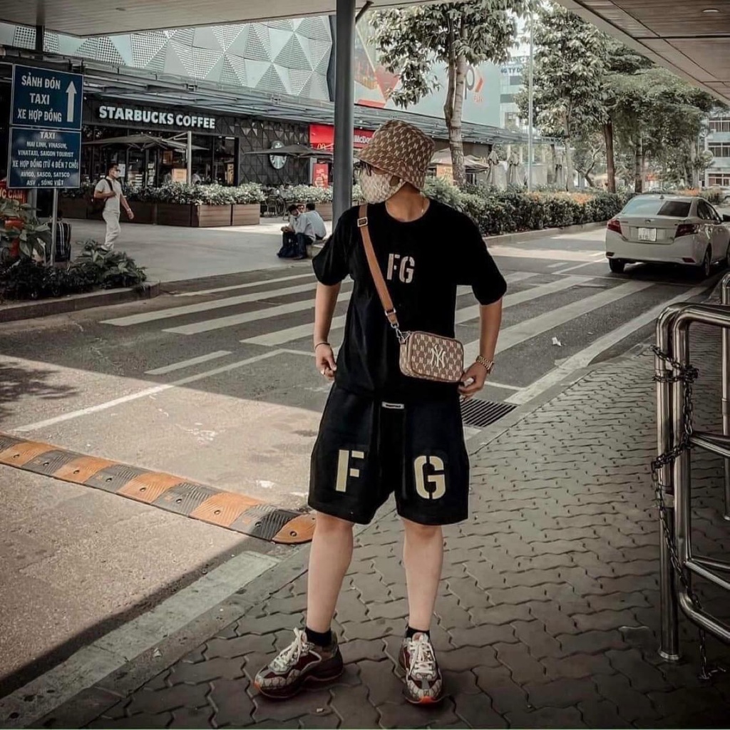 Quần short FOG Essentials in nổi MSW Town , quần đùi thể thao nam unisex