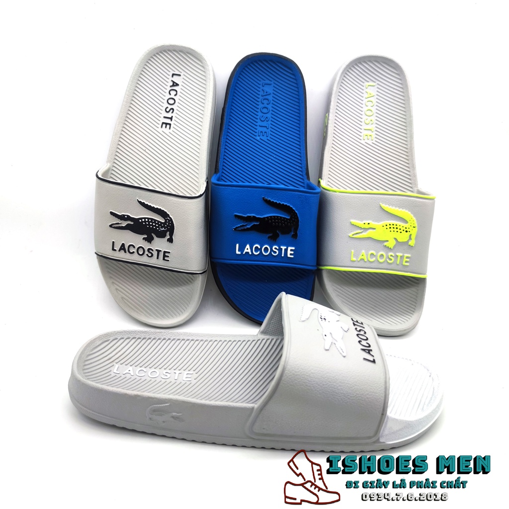 DÉP LÊ THỂ THAO LACOSTE DÉP XUẤT KHẨU giá rẻ bền đẹp hợp thời trang