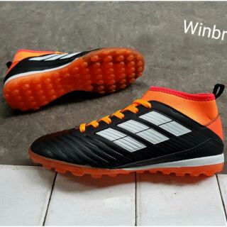 Giày bóng đá sân cỏ nhân tạo ACE Đen CAO CỔ TF GIÁ TỐT