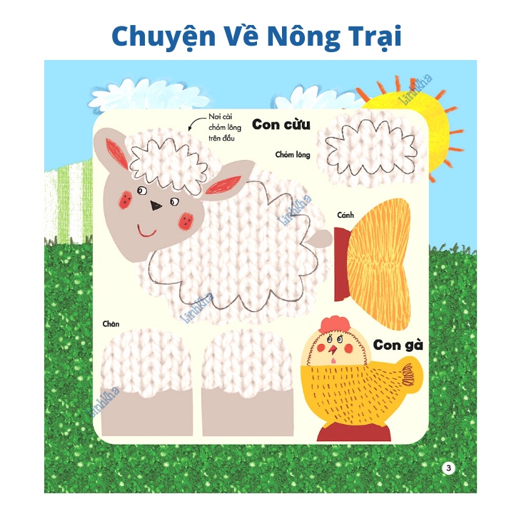 Sách Tương Tác Ghép Hình Phát Triển IQ - Bé Vừa Đọc Sách Vừa Ghép Hình Chơi Thật Vui - Tân Việt